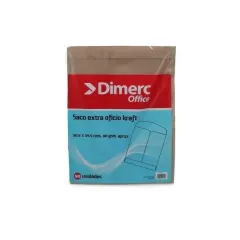 Sobre Saco Oficio Kraft 50 Unidades. 80 Grs Dimrec