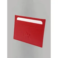 Tarjetero Rojo