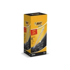 Lapiz Pasta Negro Punta Media Bic