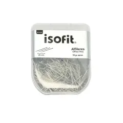 Alfiler 28 Mm Cromados 50 Grs Isofit