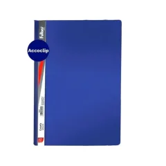 Carpeta Plast. Con Accoclip Azul