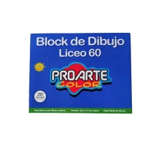 Block Dibujo Liceo 60 20 Hojas Proarte