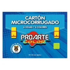 Estuche Carton Microcorrugado 6 Pliegos Proarte