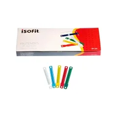 Accoclip Plastico Colores 50 Unidades Isofit