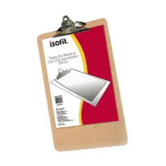 Tabla Apretapapel Isofit Oficio Madera