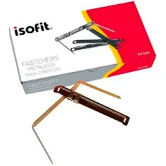 Accoclip Fastener Metalico 50 Unidades Isofit
