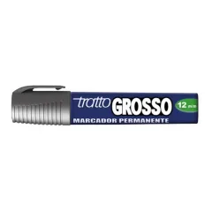 Marcador Negro Perm. Grosso Tratto