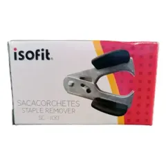Sacacorchete Pinzas Negro Con Boton Seguridad Isofit