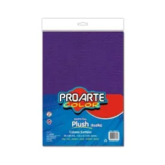 Estuche Goma Eva Plush 20X30 Cm 6 Col. Proarte
