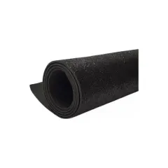 Pliego Goma Eva Glitter Negra
