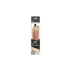 Pincel Set Acuarela 5 Unidades. Proarte