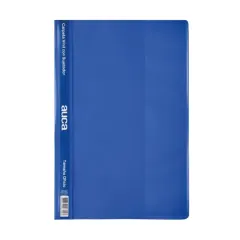 Carpeta Vinil Con Sujetador Oficio Azul Auca