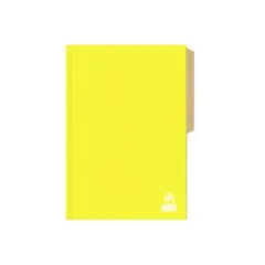 Carpeta Cartulina Pig. Amarillo Brillante Buho