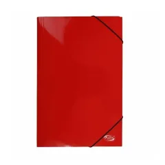 Carpeta Con Elastico Oficio Rojo Buho