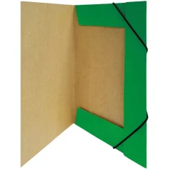 Carpeta Con Elastico Oficio Verde Claro Buho