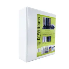 Archivador Blanco Oficio 3 Aros 3.0 Dwilliams