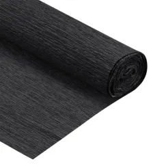 Papel Crepe Negro