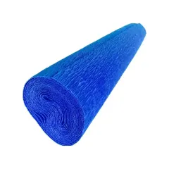 Papel Crepe Fluor Azul