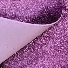 Pliego Goma Eva Glitter Morada