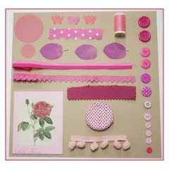 Pack Manualidades Rosado Creative