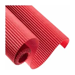 Pliego Carton Corrugado Rojo