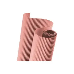 Pliego Carton Forrado Rosado Carne