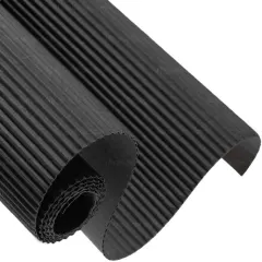 Pliego Carton Forrado Negro