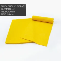 Pañolenci Amarillo 30X21Cm