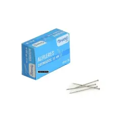 Alfiler 32 Mm Cromados 28 Grs Hand