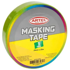 Masking Tape 24X25 Verde Artel