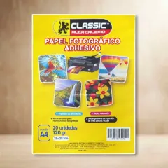 Papel Fotografico Unidad Brillante 120 Grs