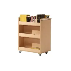 Mueble Carro Biblioteca Con Ruedas