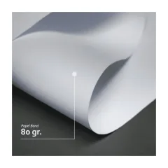 Papel Bond 56,4X42 Cm 80 Grs.