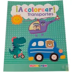Libro Transporte Col.¡A Colorear!