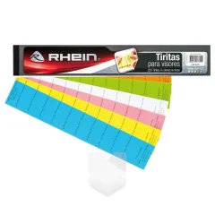 Tiritas Para Visores Rhein 250 Unidades 6 Colores