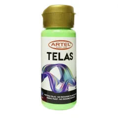 Pintura Telas Artel 60 Ml Neon Verde