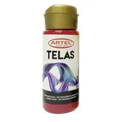 Pintura Telas Artel 60 Ml Bermellon N°88