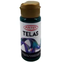Pintura Telas Artel 60 Ml Verde Oscuro N°54