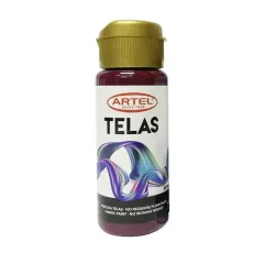 Pintura Telas Artel 60 Ml Burdeo N°85