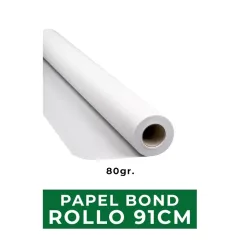 Papel Bond 0.914Cm X 50Mts