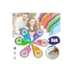 Goma Correctora De Escritura Unidad Colores