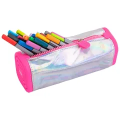 Estuche Escolar Tubo Colores Marbel