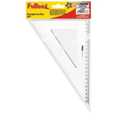 Escuadra 22 Cm 60° Plastica Fultons