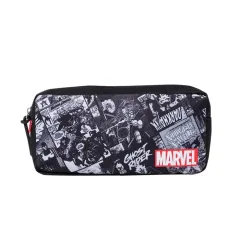 Estuche Escolar Flat Hombre Diseños Marbel