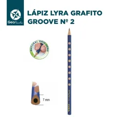 Lapiz Grafito Slim Groove Tri Lyra
