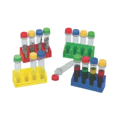 Ciencias Set 3 Unidades. Corcho Tubo De Ensayo Kinder Mix