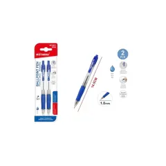 Boligrafo Con Base 1.0 Mm Azul Motarro