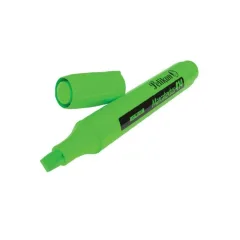 Destacador Verde Punta Biselada 414 Pelikan