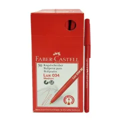 Lapiz Pasta Rojo 034 M Lux Faber