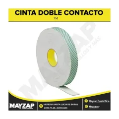 Cinta Adhesiva Doble Contacto 24X45 Mt 3M Scotch